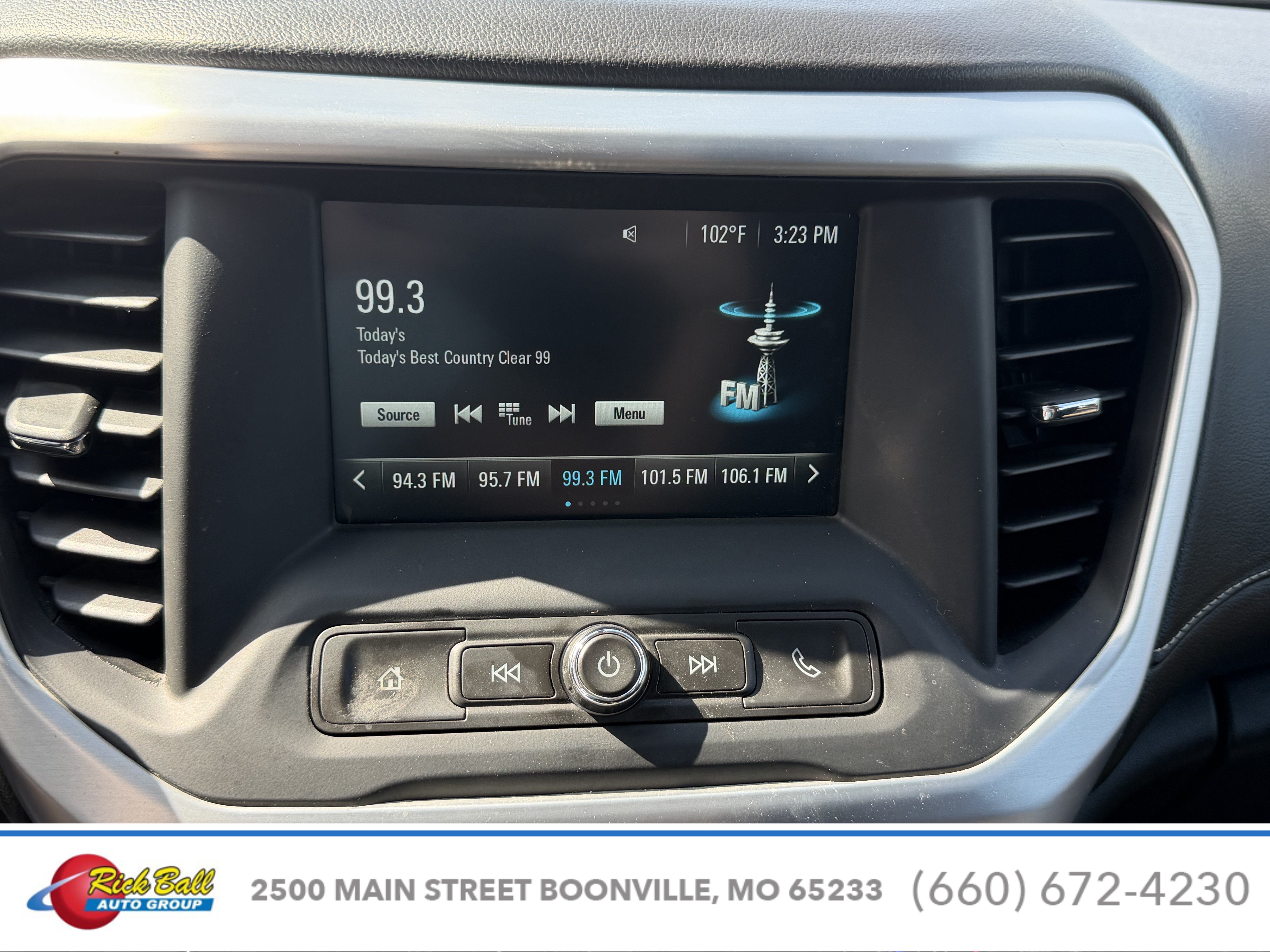 2019 GMC Acadia SLE
