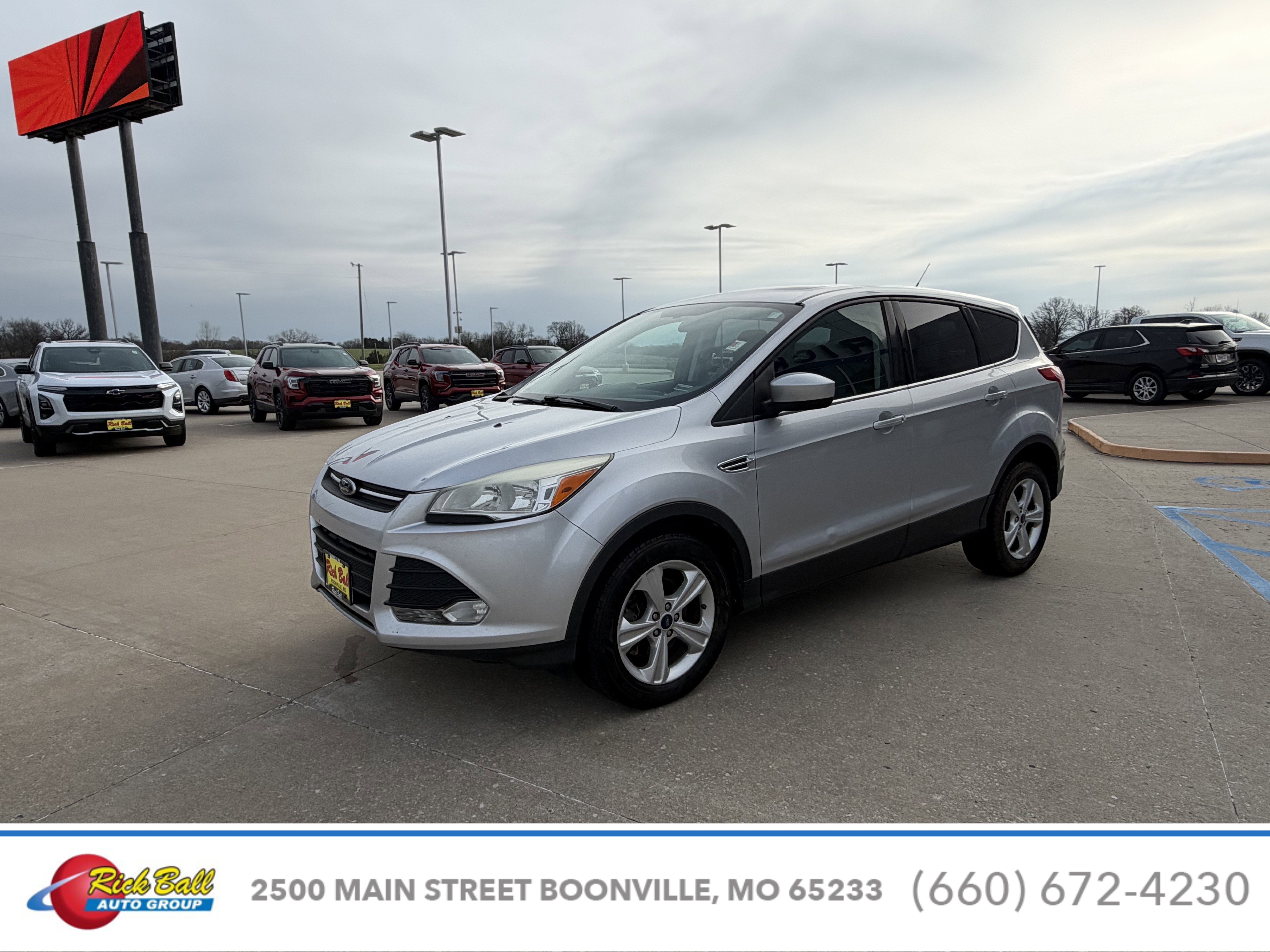 Used 2014 Ford Escape SE with VIN 1FMCU0G93EUA78239 for sale in Boonville, MO