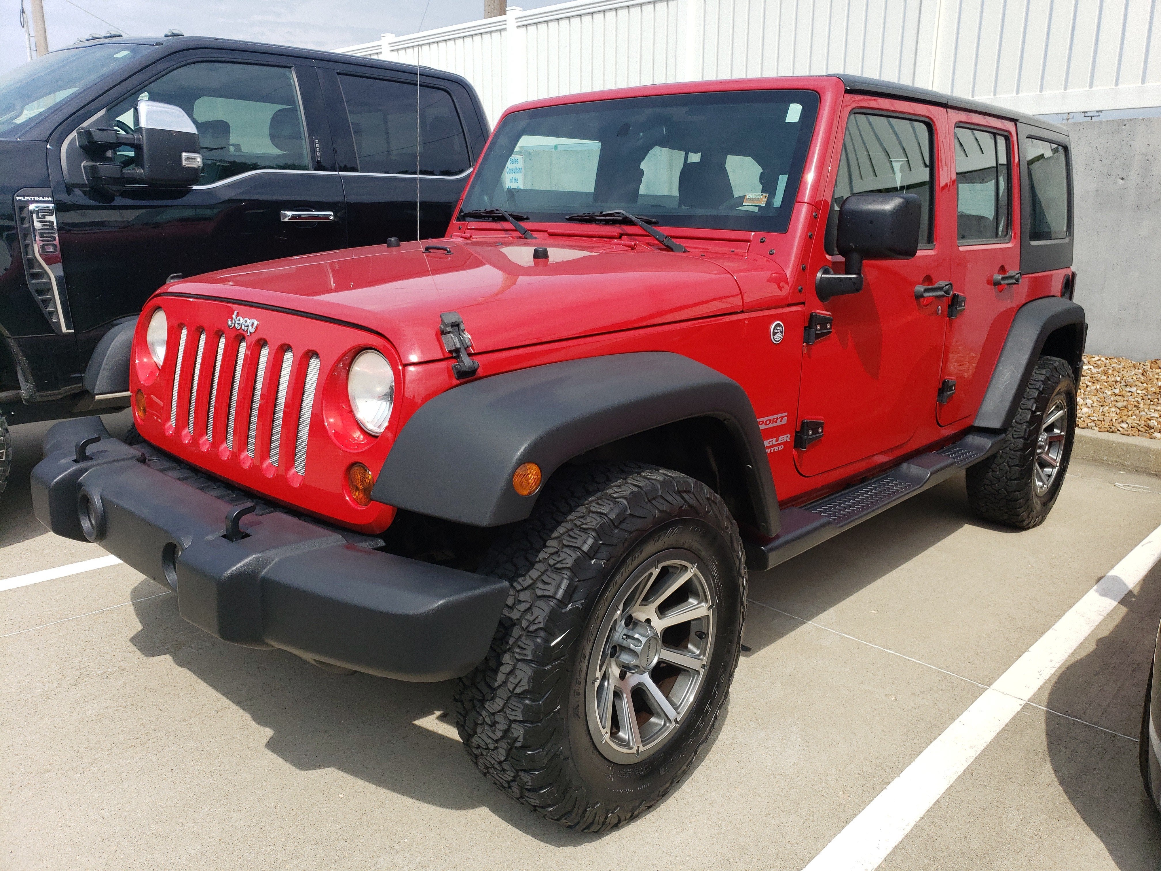 2012 Jeep Wrangler Unlimited Sport