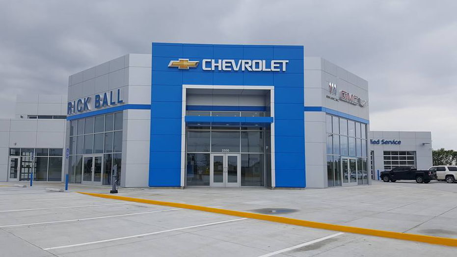 Rick Ball GMC Showroom in Boonville MO